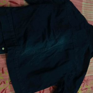 Navy Blue Denim Jacket