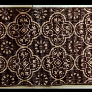 New Unused Multipurpose Woven Brown Jute Mat