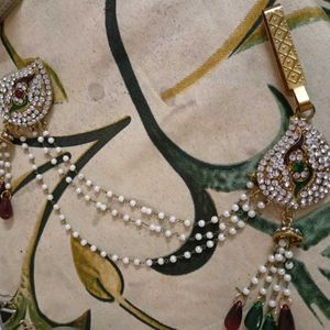 Kamarbandh & Saree Pin + Necklace Combo