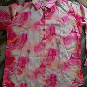 Premium Quality Satin Silk Shirt