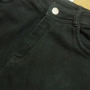 Black Denim Jeans