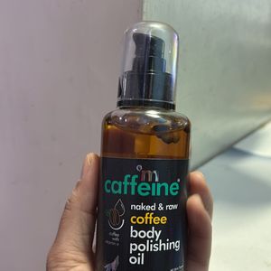 M Caffeine Coffee Body Polishing Oil