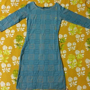 Grey Boat Neck AVASSA KURTI FOR GIRLS & WOMEN