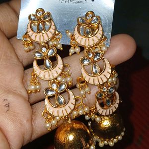 Meenakari Jhumka