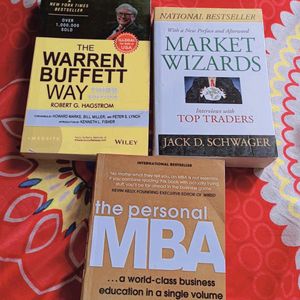 Personal Mba+ Market Wizards+ The Warren Buffett