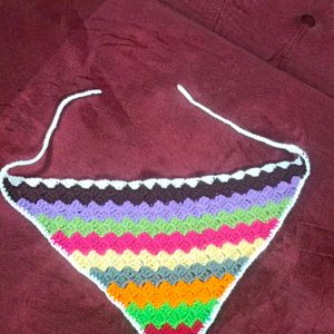 Bohemian Handmade Crochet Bandana