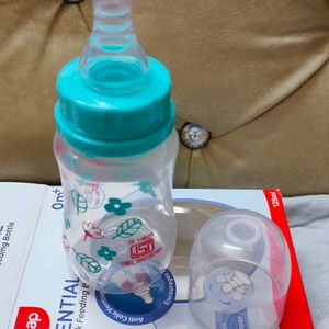 LuvLap- Slim Neck Feeding Bottle - 125 ml