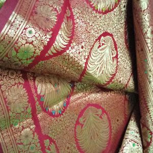 Merroon Pallu Saree