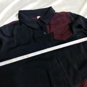 Two-tone Long Shirt