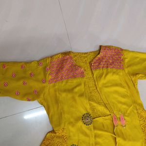 XXL Size Women Shrug....Yellow Colour Daily Wear