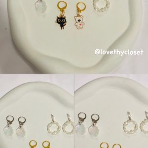 Combo Of 3 Earrings