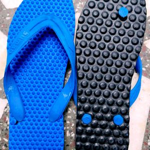 Male And Female Rubber Acupressure Slipper, Size:9