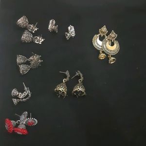 Combo Of 6 Earrings..