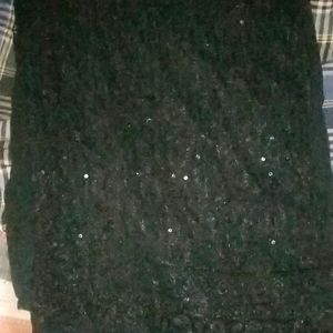 Chinkankari Black Kurti