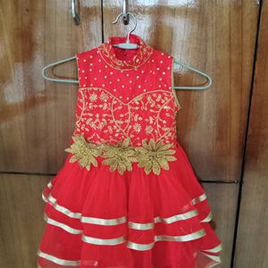 Kids Girl Partywear Frock