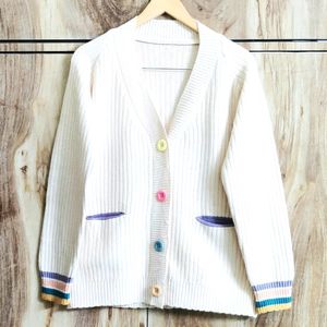 Offwhite Cardigan Size-42-44