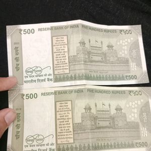 786 Lucky Number 500rs Note Set Of 2🔥