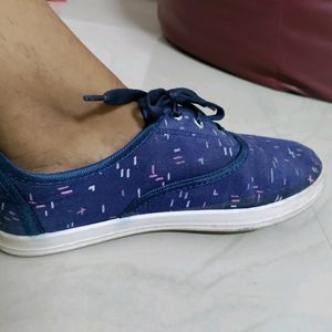 Navy Blue Casual Shoes/Sneakers For Women 👟