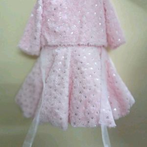 Baby Girl Frock For 2 Year With Jacket