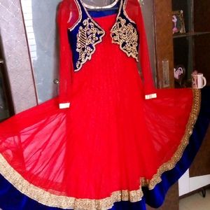 Karvachouth Special 😍Anarkali Frok Suite🦚🥀