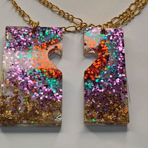 Resin Friendship Chain & Pendants