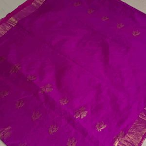 Cotton Silk Women Zaree Saree