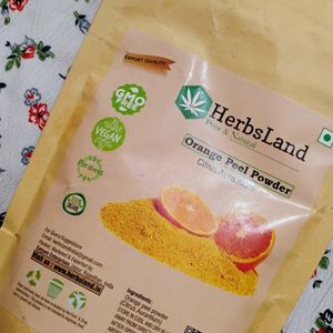 Helrballand Orange Peel Powder For Skin Whitening