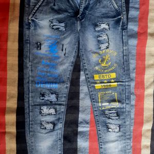 Boys Blue Stylish Jeans Buy Now