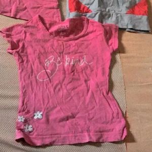 Used T Shirt For Girls 12to 18 Months