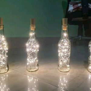 Fancy Corck Rice Fairy String Light (Pack Of 4)