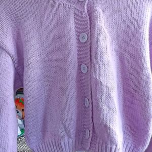 Lavender Knit Sweater