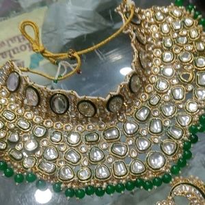 Polki Kundan Bridal Jewelry Set