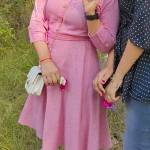 Baby Pink Colour Dress