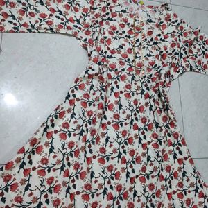 New Pure Cotton Anarkali Kurti