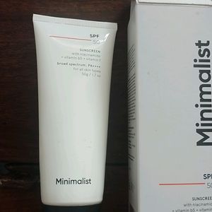 Minimalist Sunscreen SPF 50,PA ++++
