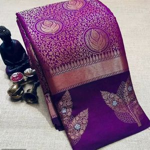 Karwa chauth Special Art Silk Saree With Blouse Pi