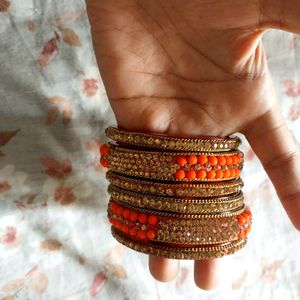 Glass Bangles Set