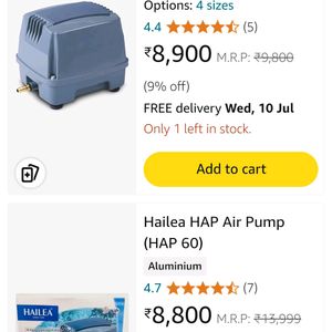 Hailea Hap -60 Air Pump