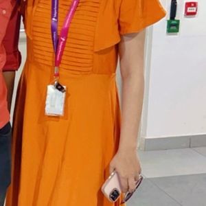 Orange Maxi Dress