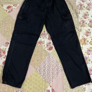 SBA 6 Pockets Black & BiegeParachute Pants