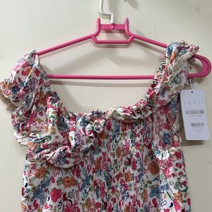 New floral Savana Dress With Tag