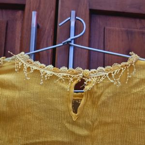 Mustard Yellow LEE COOPER top