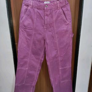 PURPLE CARGO JEANS