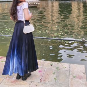 Imported Tier Color Shade Skirt