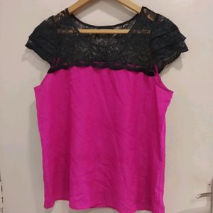 Express Beautiful Top With Lace