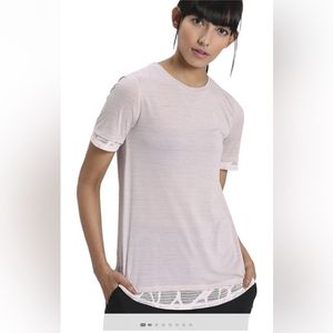 PUMAWomen Self Design Round Neck PinkT-Shirt