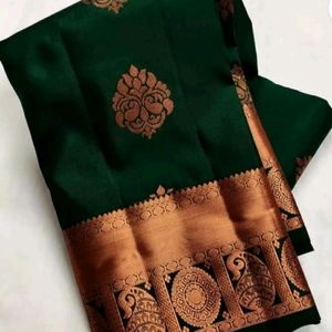 Green New Silk Saree