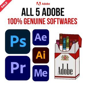 All 5 Adobe Softwares