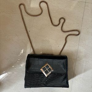 Black Sling Bag