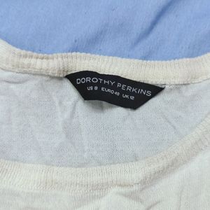 Off White Cotton Top